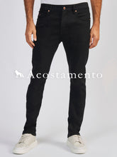 Calça Jeans Skinny Acostamento Preta - Hellik Store