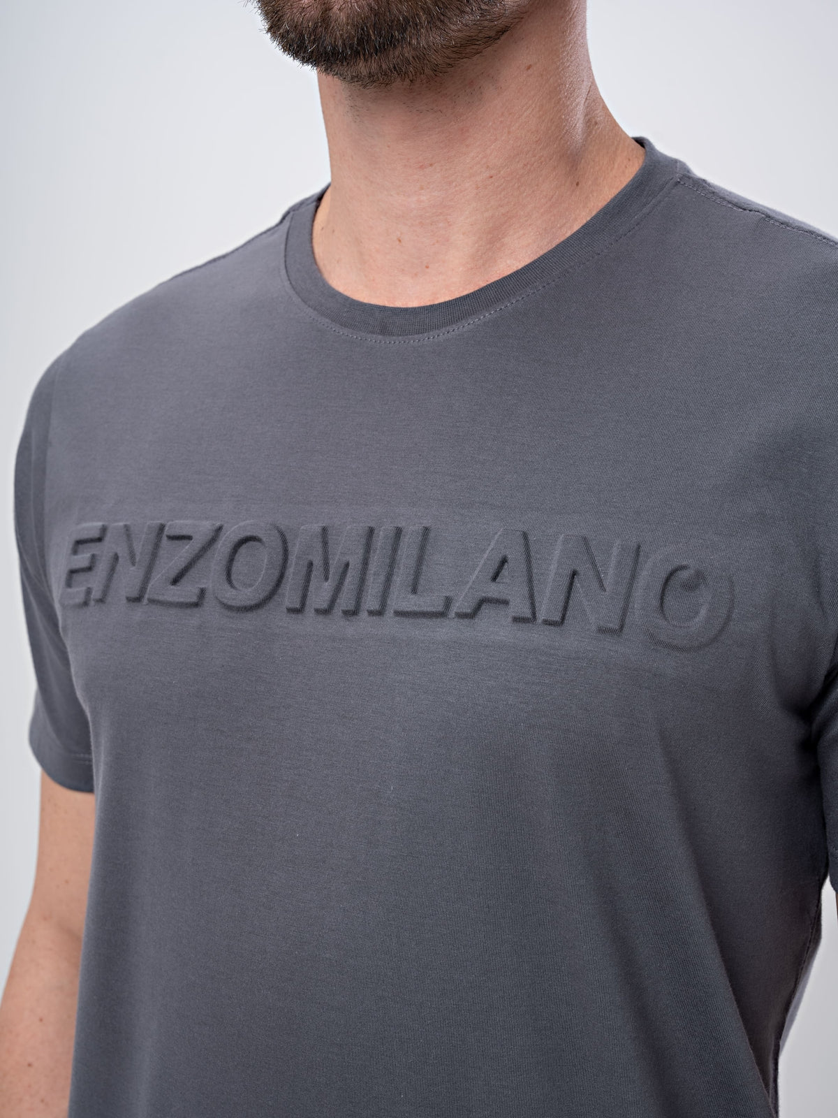 Camiseta Embossed Enzo Milano